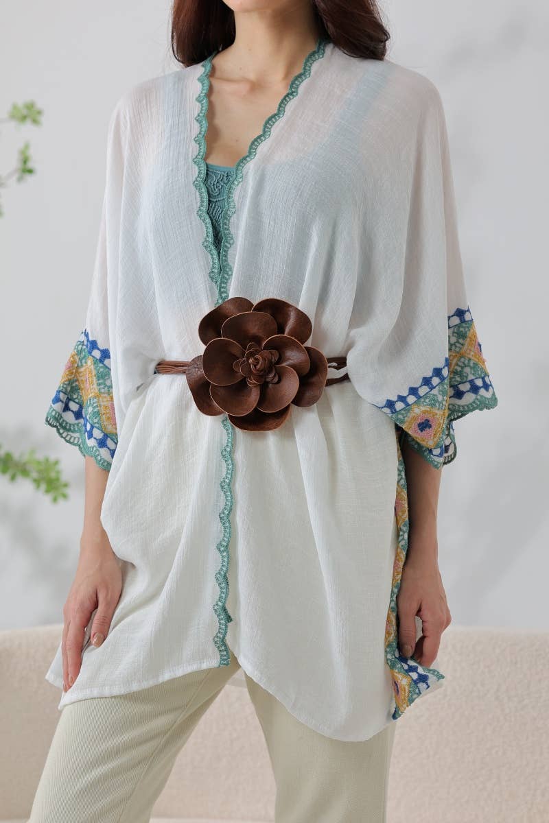 Flower Pendant Belt