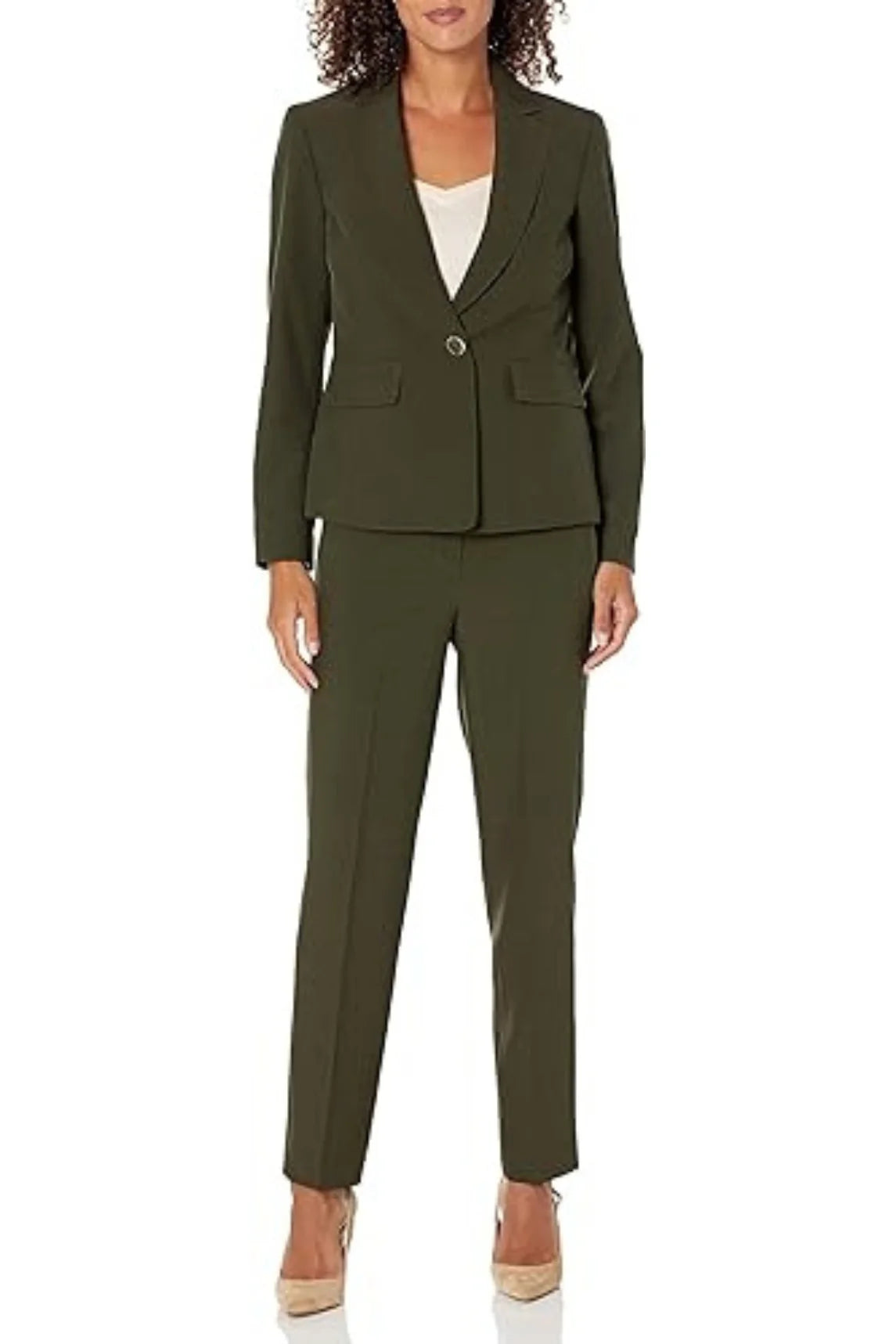 Le Suit Stretch Pant Suit Set