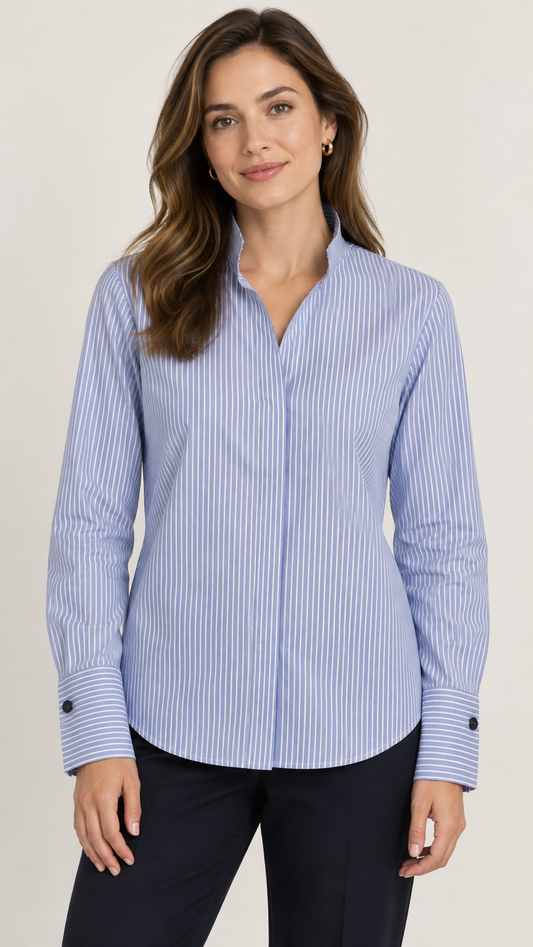 Pinstripe Bamboo Shirt