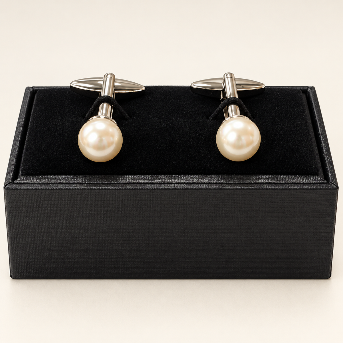Pearl cufflinks