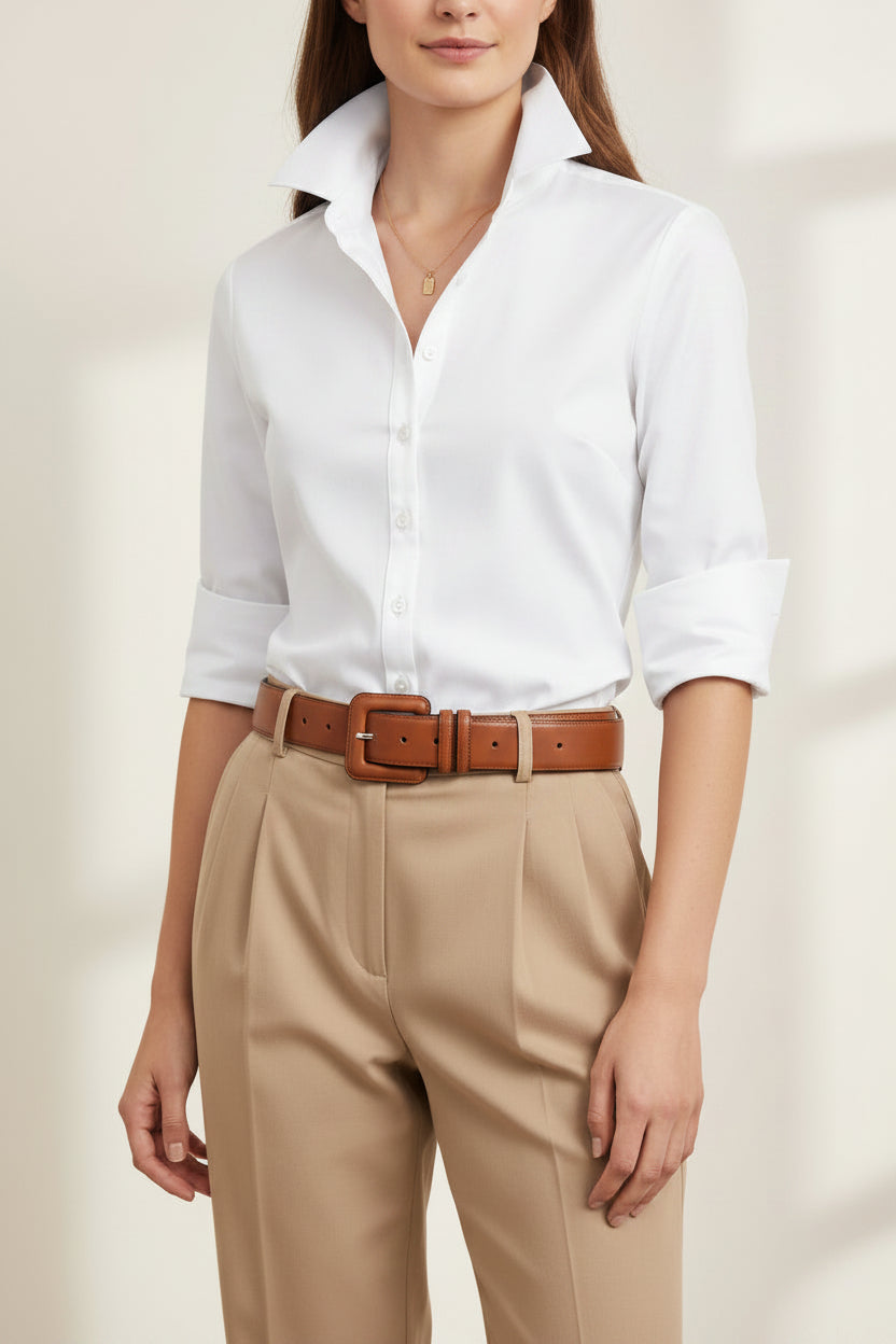 Classic Stretch Cotton Shirt