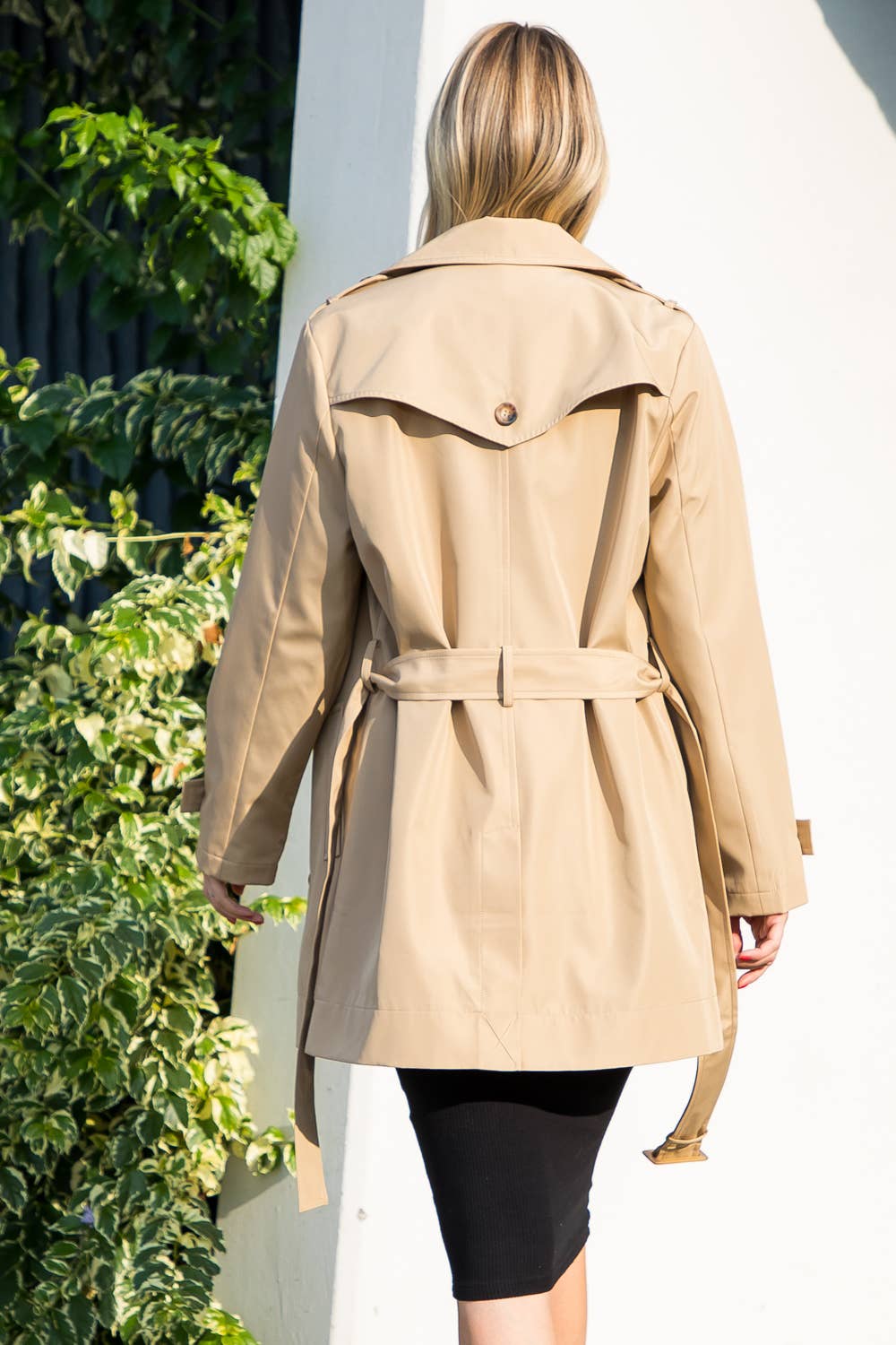Trench Coat With Belt