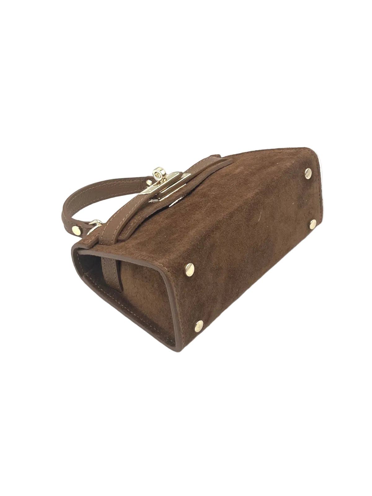Suede/Leather Mini Bag