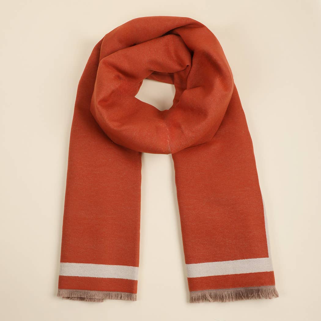 Reversible soft Shawl