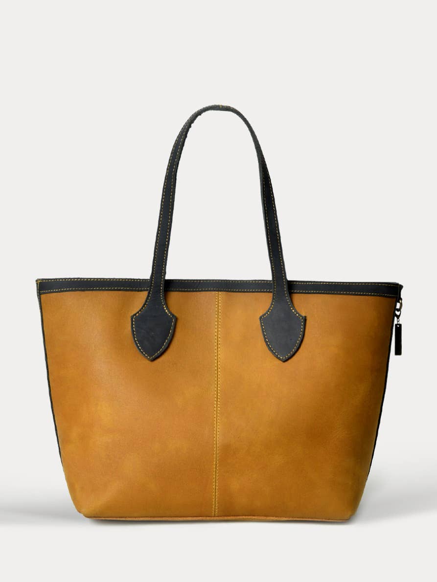 Tan Tote Bag