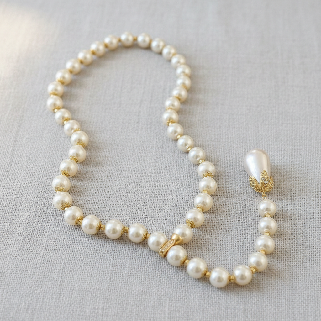 Pearl Beaded Necklace