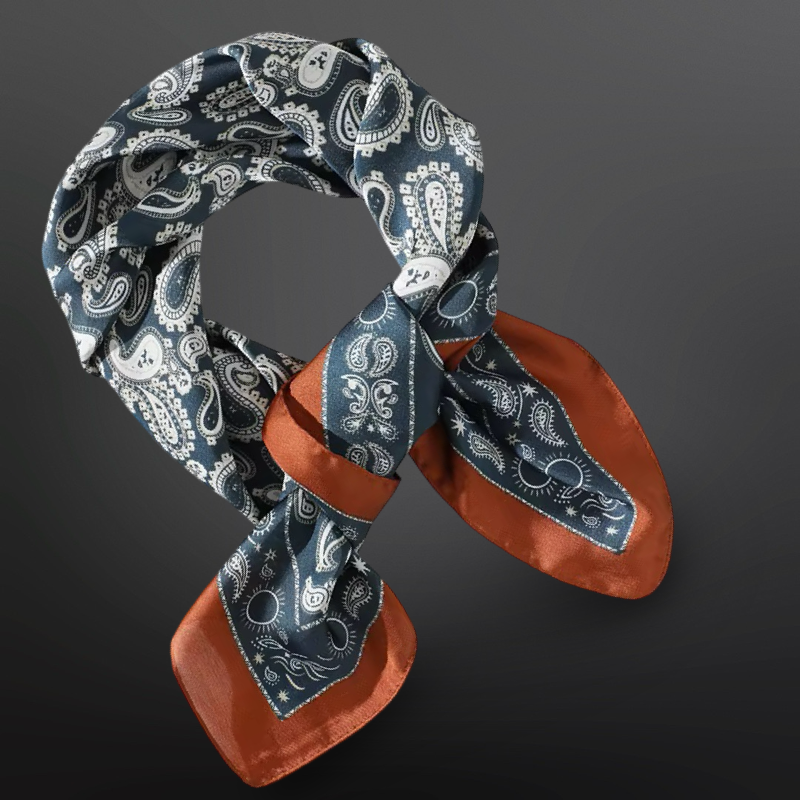 Paisley 100 % Silk  Scarf