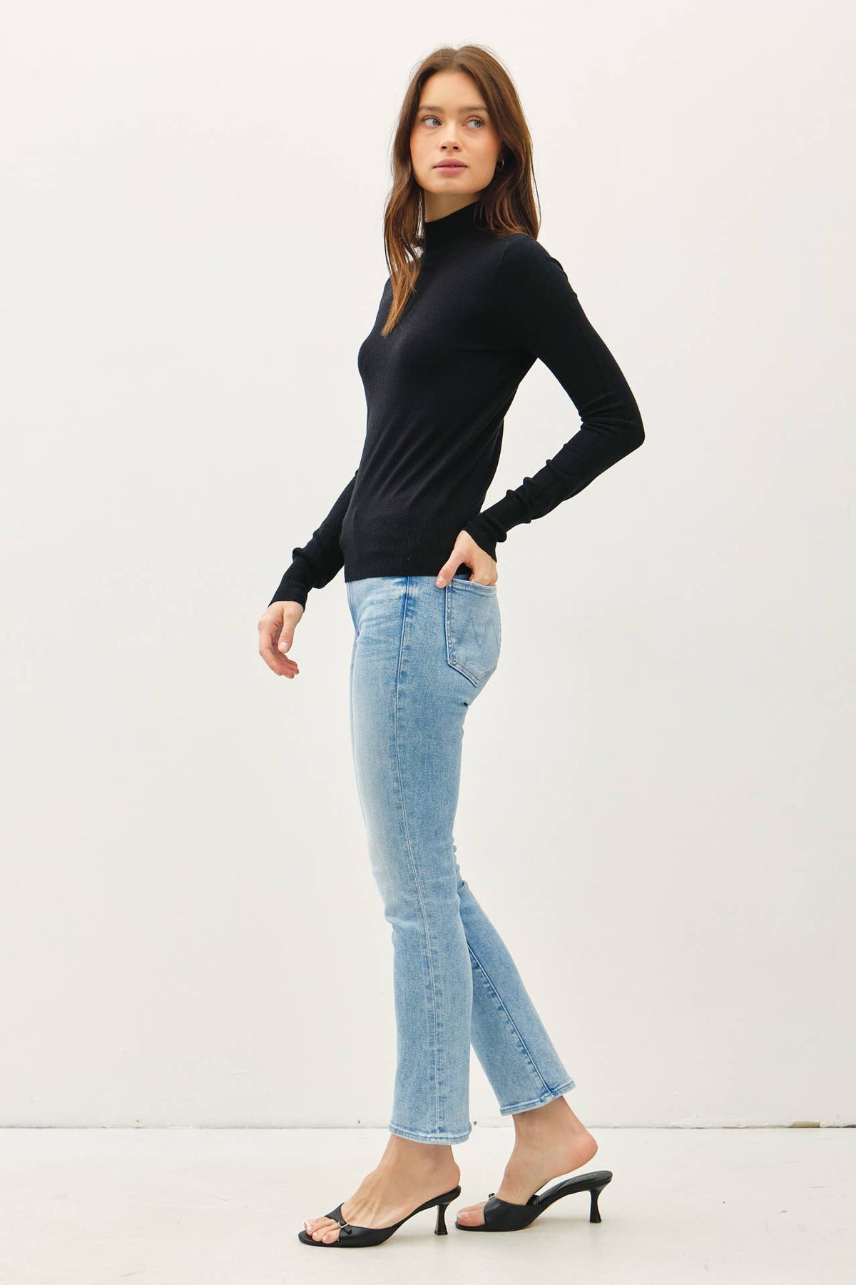 Mock Neck Sweater