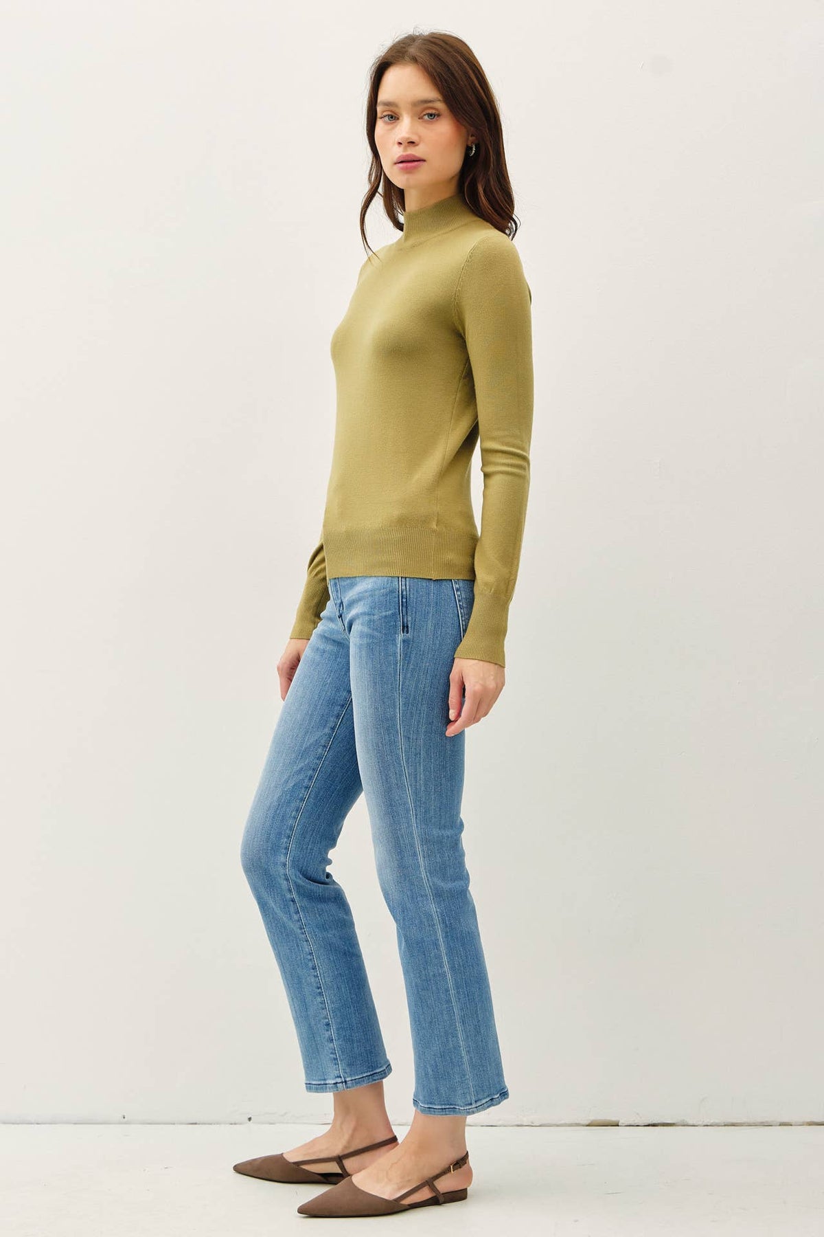 Mock Neck Sweater