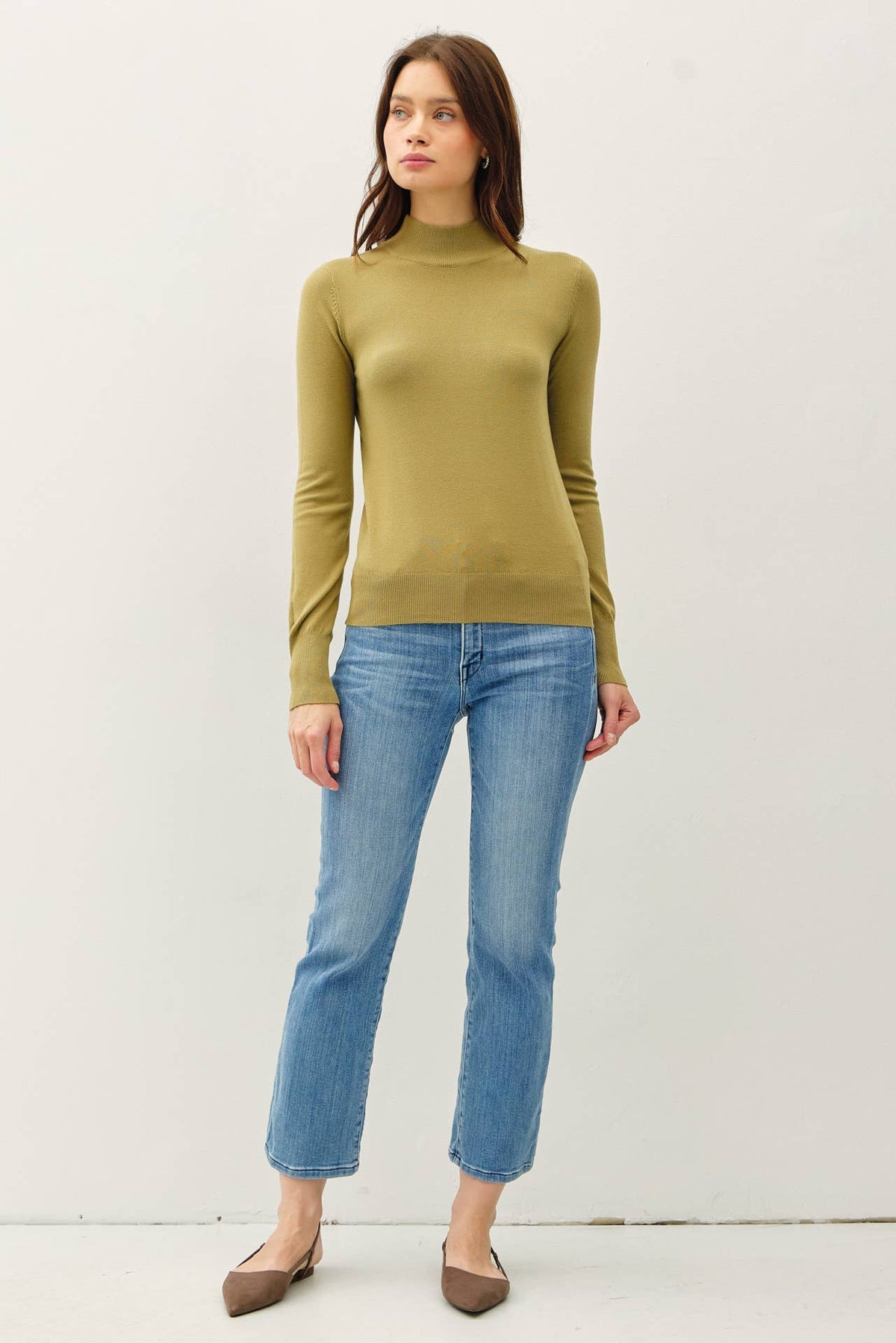 Mock Neck Sweater