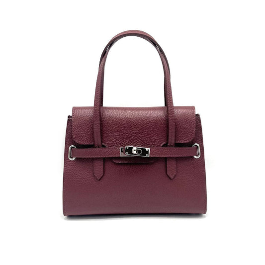 Genuine leather shoulder bag