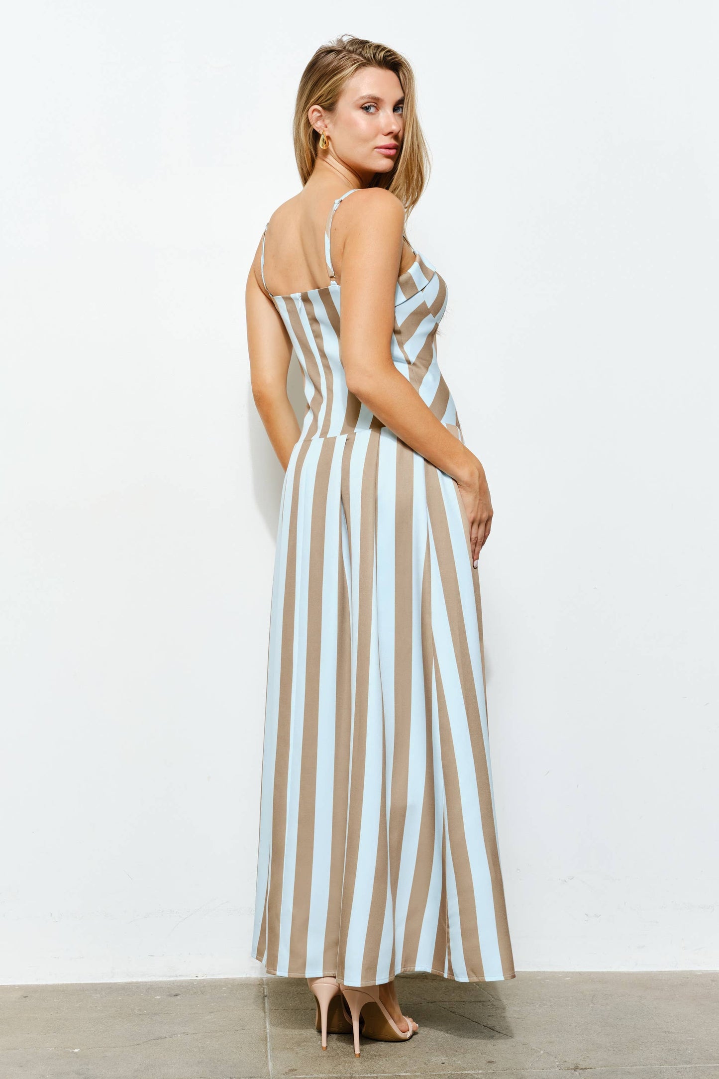 Striped Maxi Dress