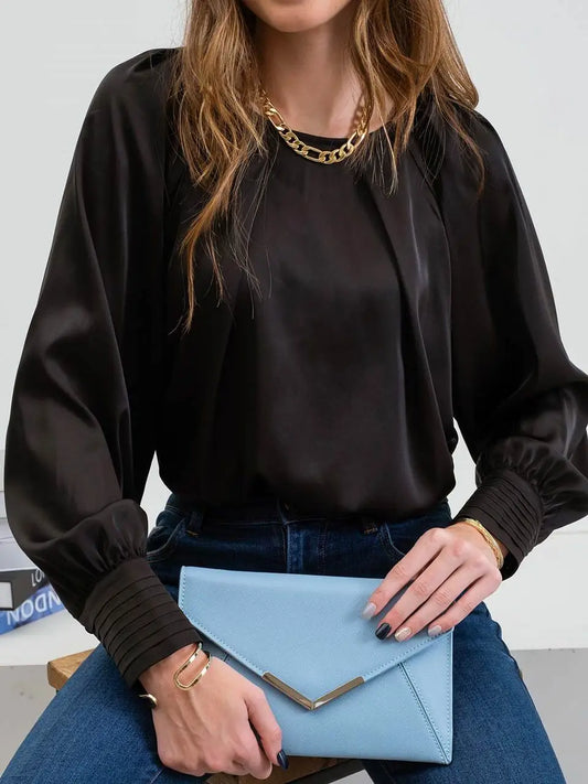 Long Bishop Sleeve blouse