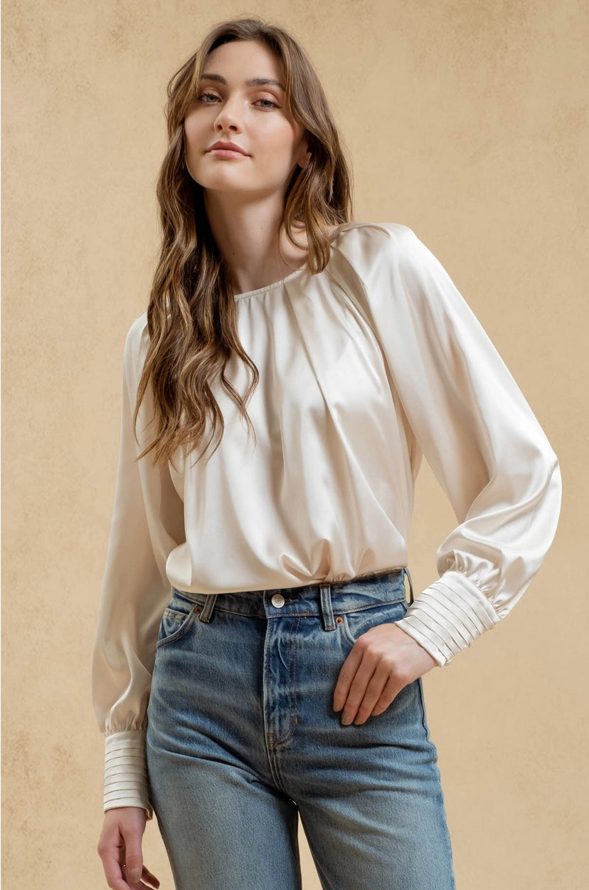 Long Bishop Sleeve blouse