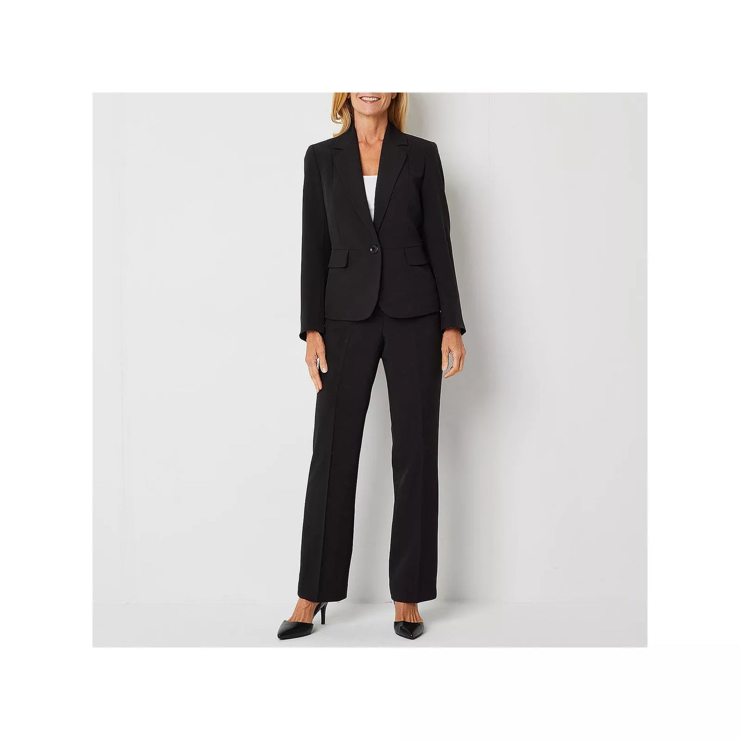 Le Suit Notched Collar suit set