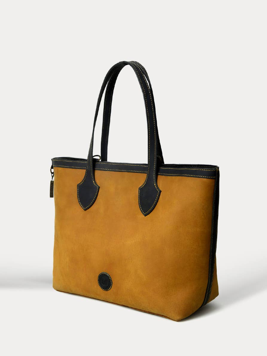 Tan Tote Bag