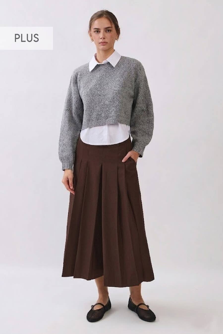 Plus Culotte Pants