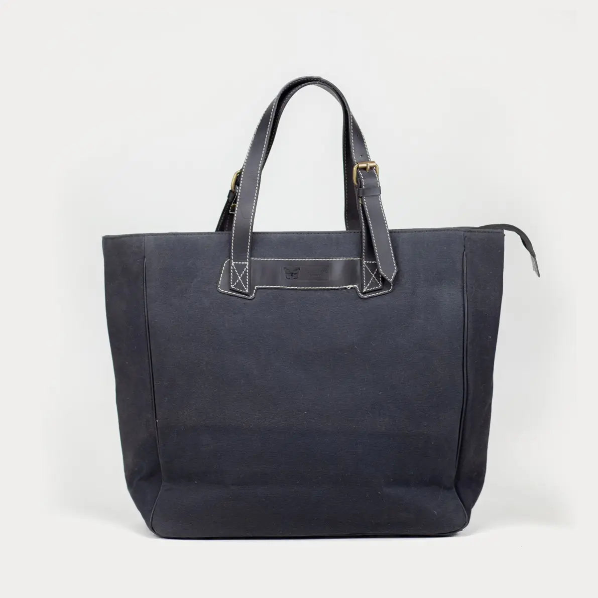 Black Canvas XL Tote