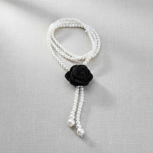 Pearl Floral Necklace