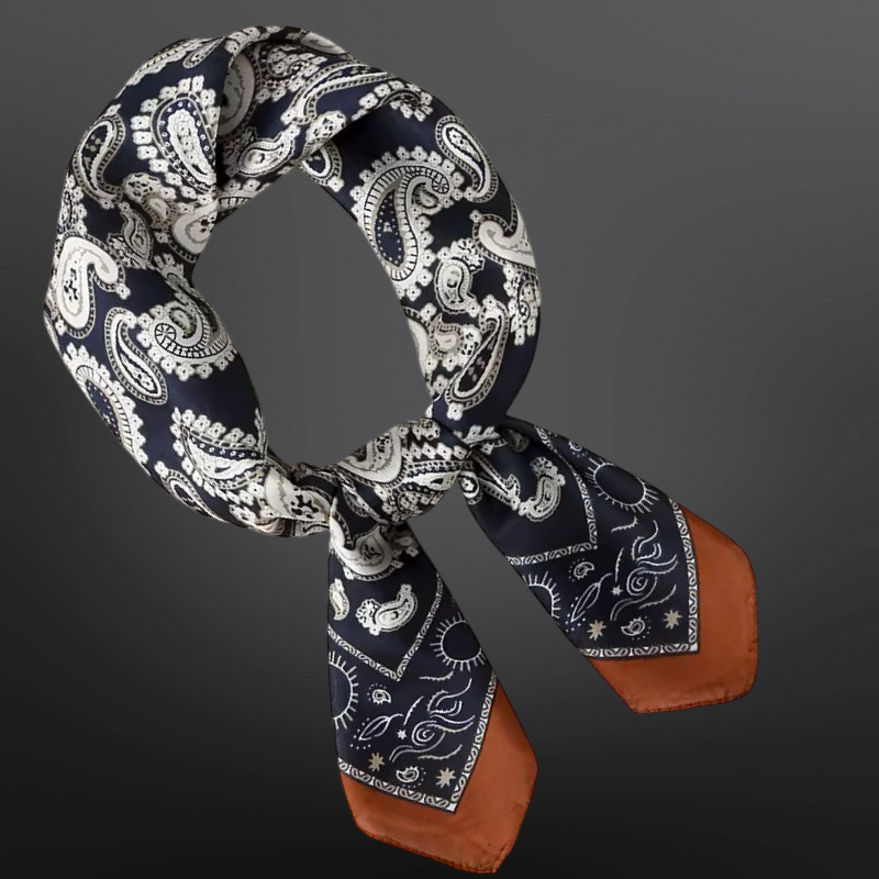 Paisley 100 % Silk  Scarf