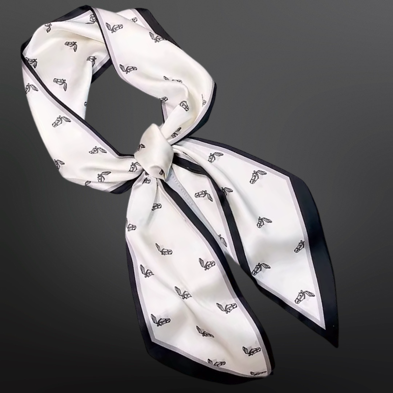 Western Horse Twilly Satin Scarf
