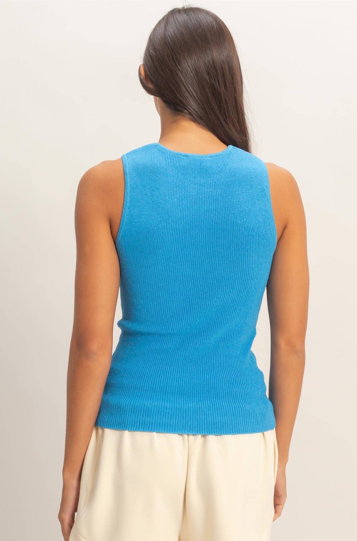 Ribbed Knit Tank Top