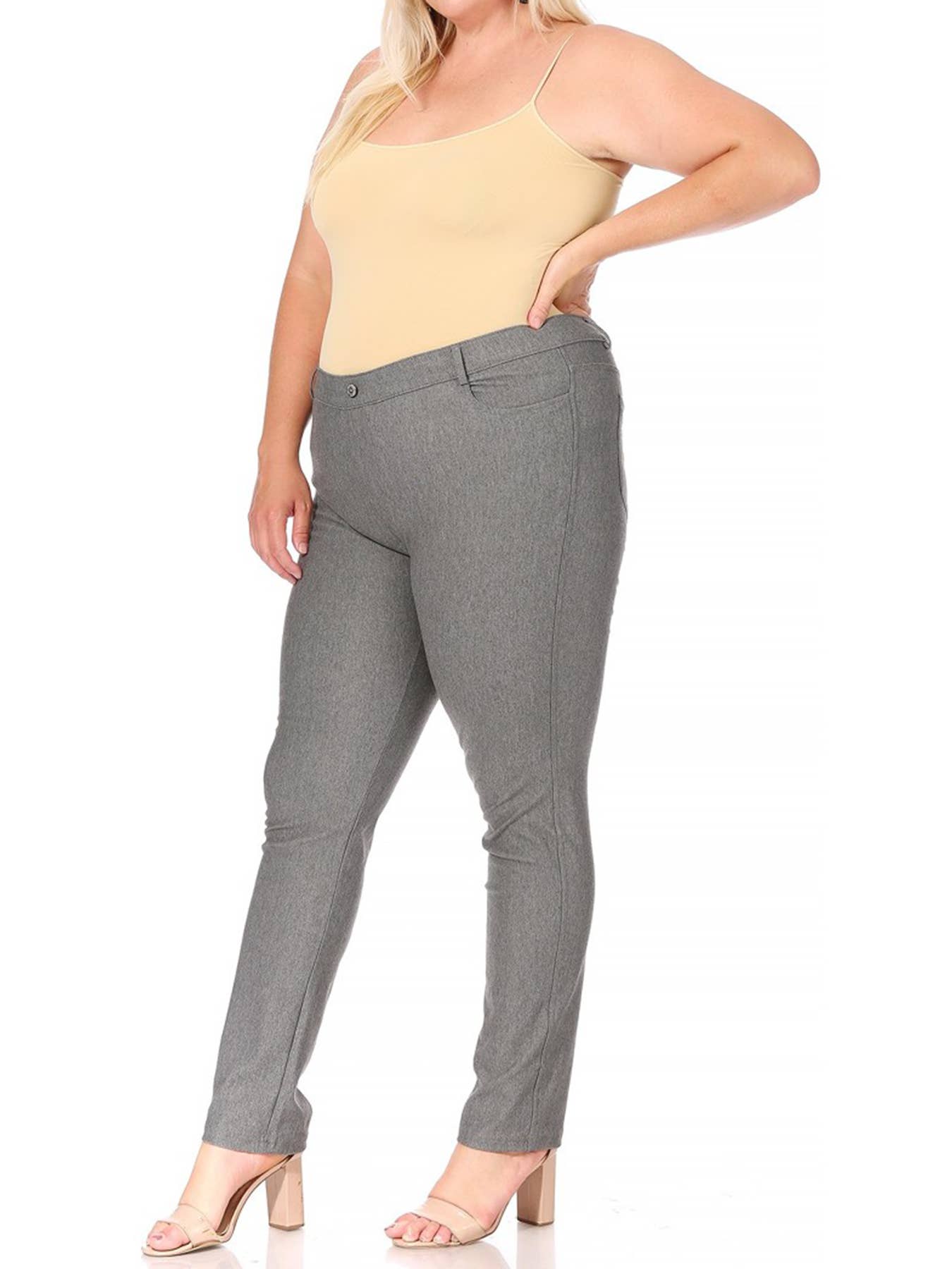 Plus Size Comfy Slim Jeggings