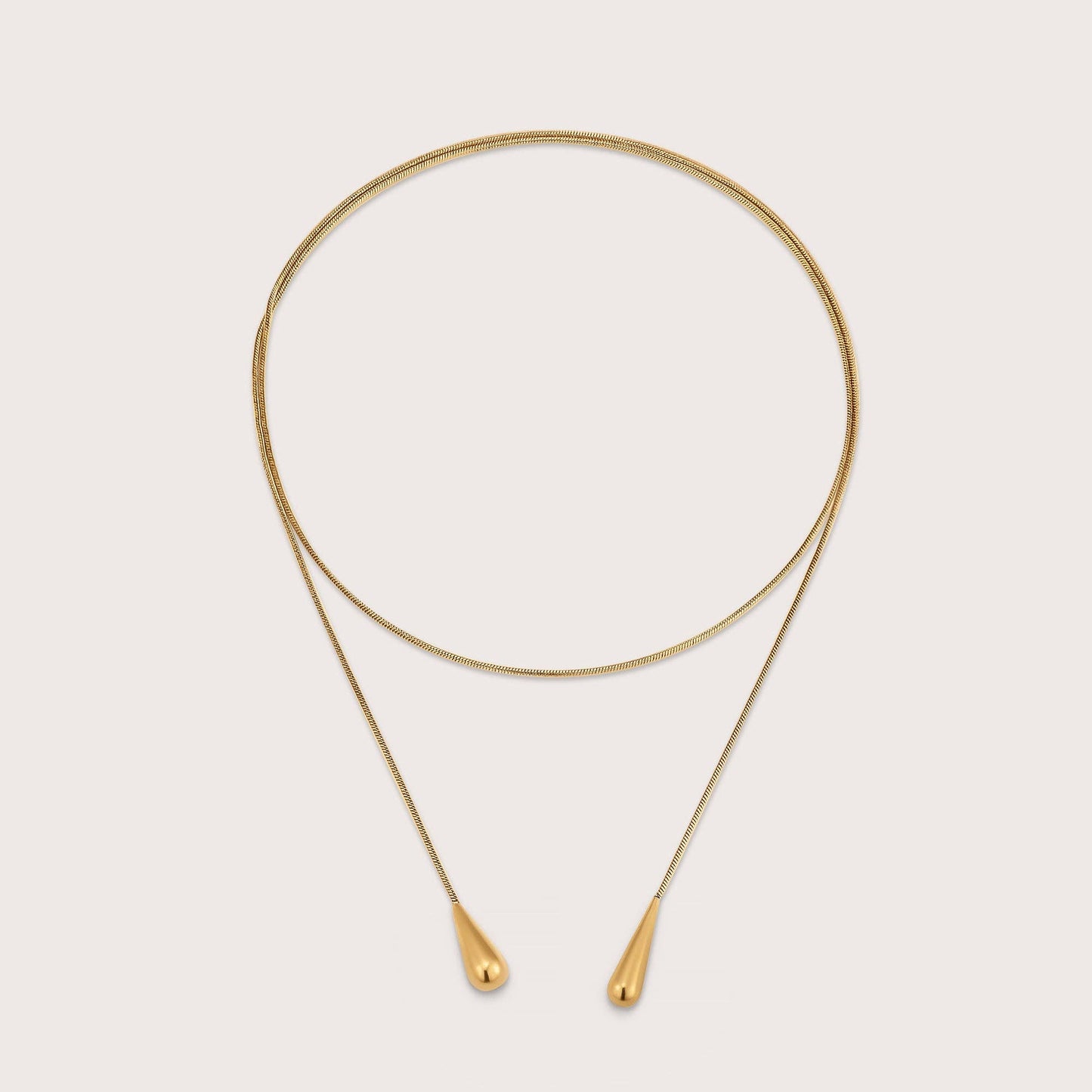 Rope Tie Necklace