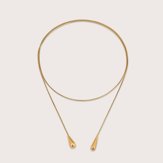 Rope Tie Necklace