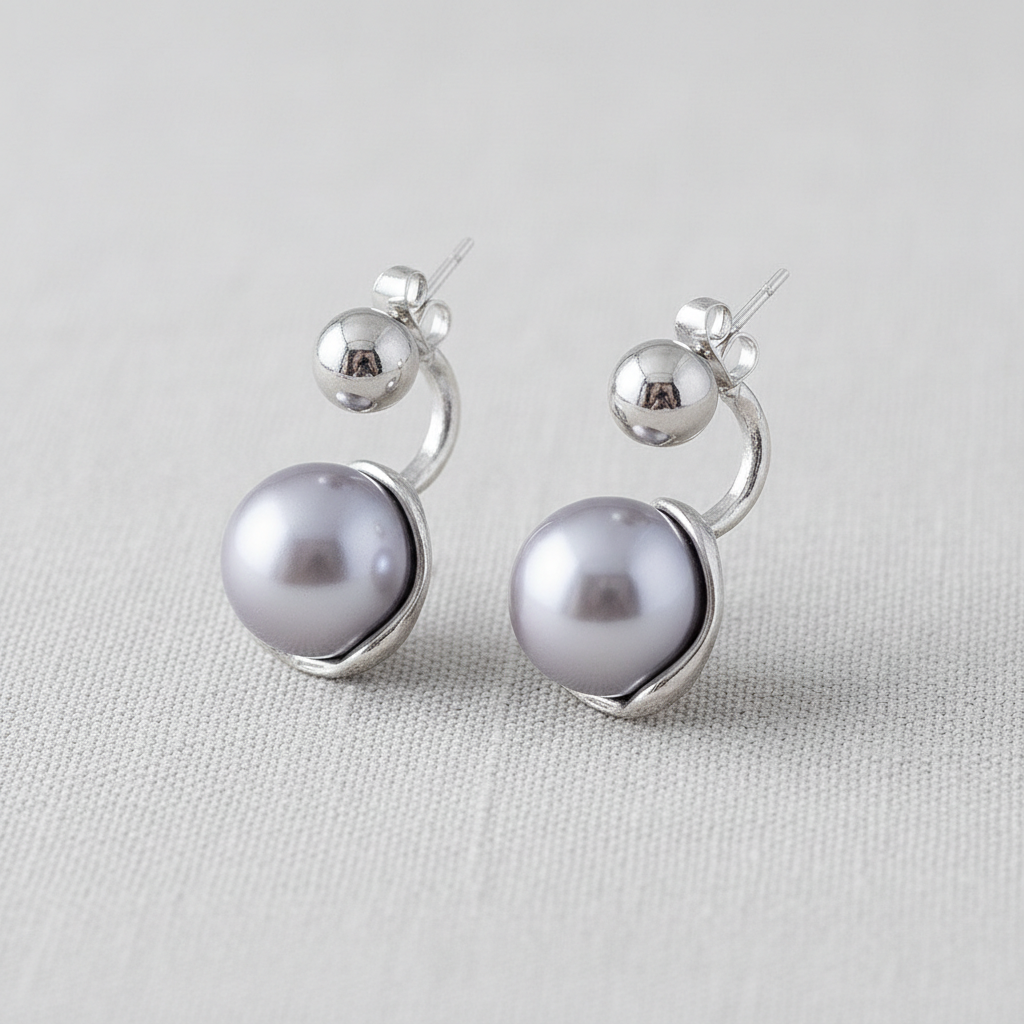 Pearl Stud Earrings