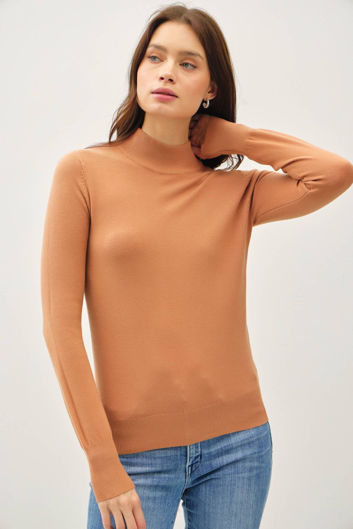 Mock Neck Sweater