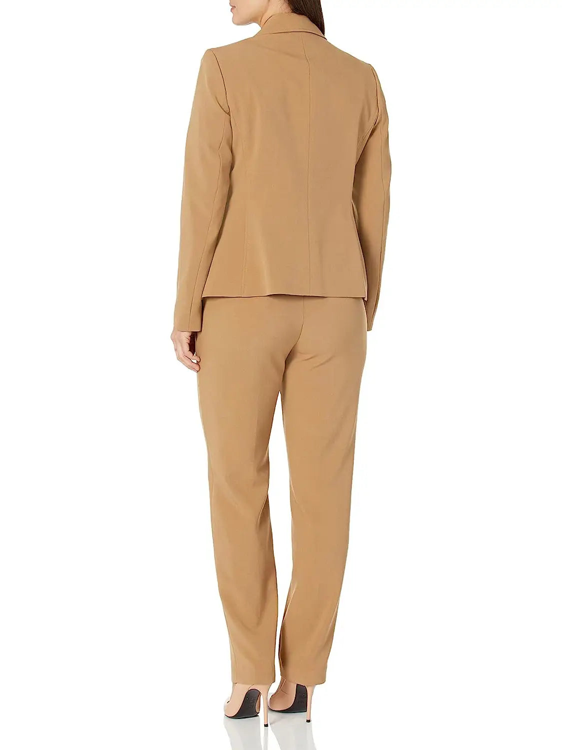 Le Suit Notched Collar Suit Set