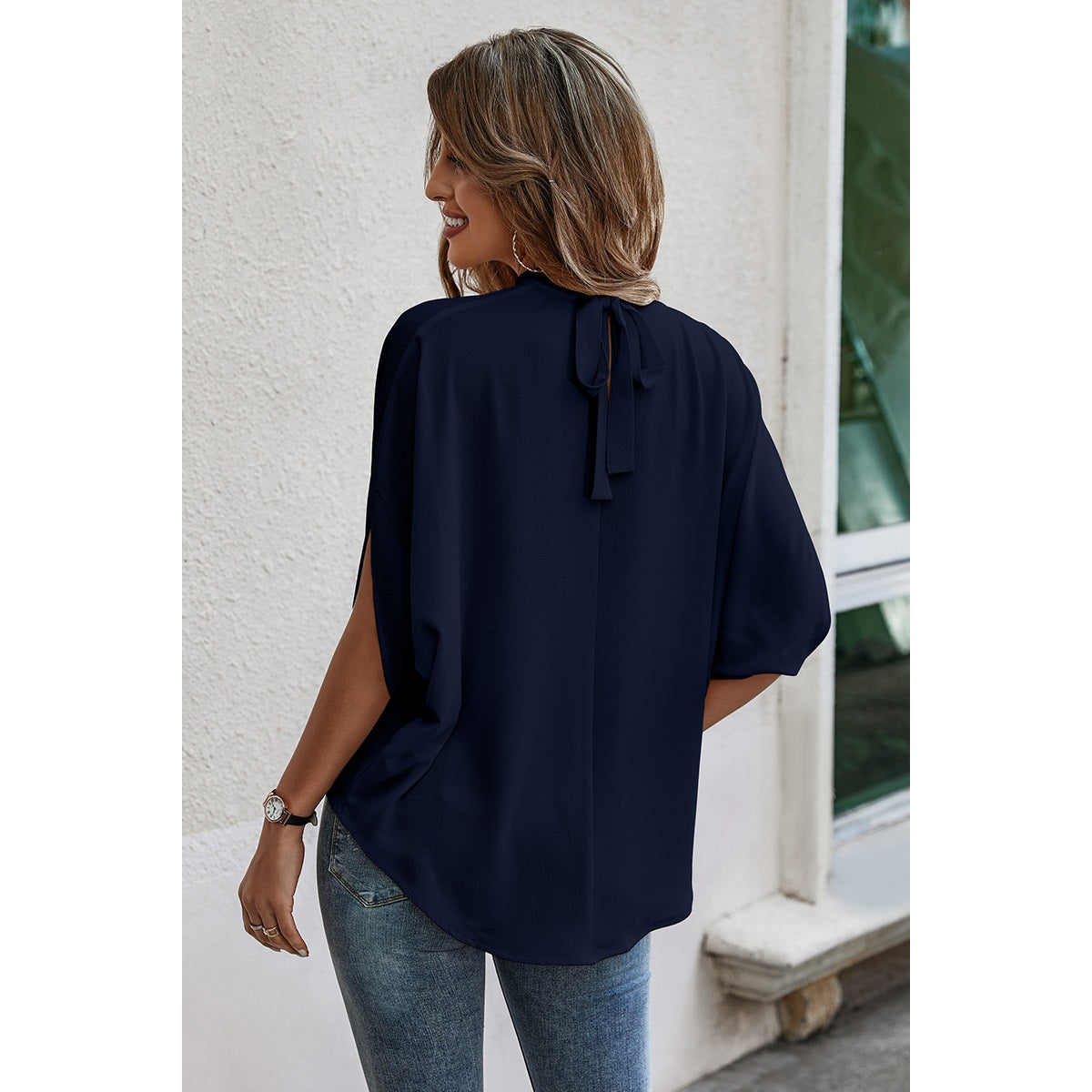 Cape Sleeve Loose Top