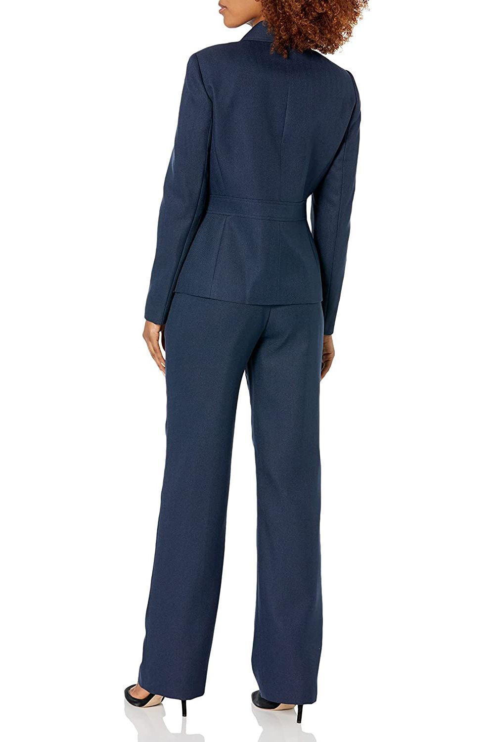 Petite Le Suit Herringbone Suit Set