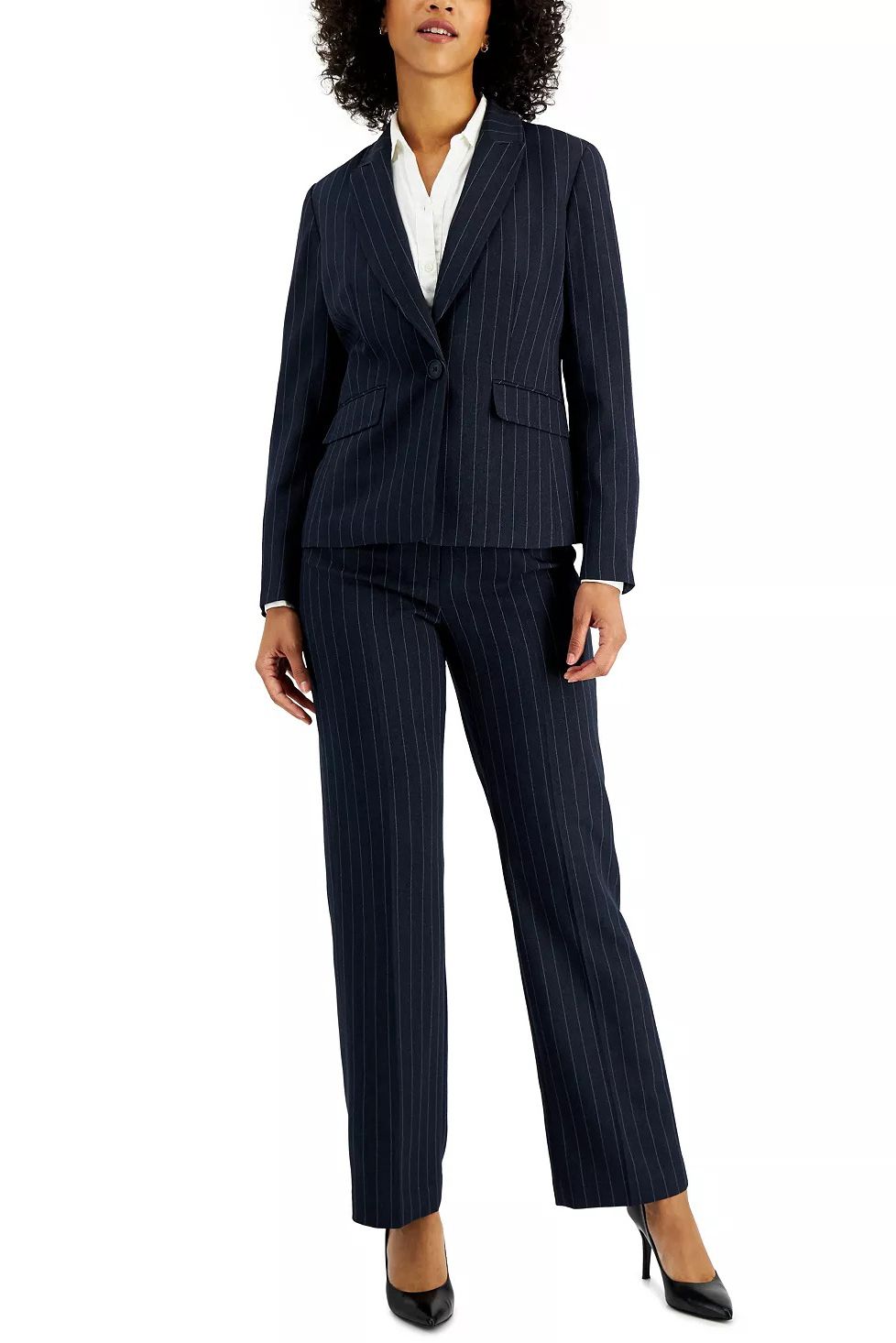 Petite Le Suit Pin Stripe suit