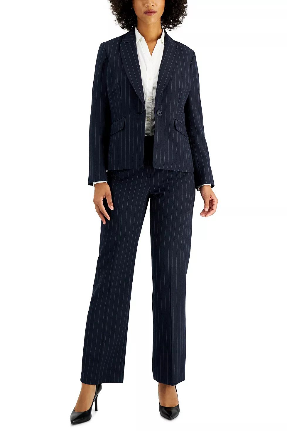 Petite Le Suit Pin Stripe suit
