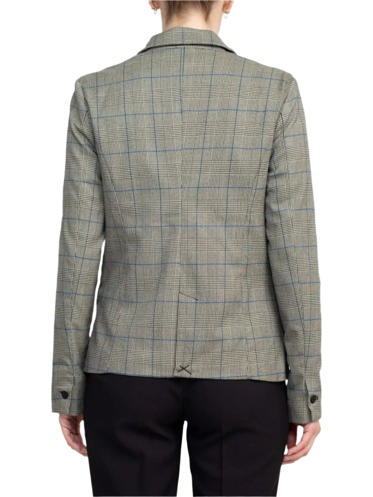 Glen Window Plaid Blazer