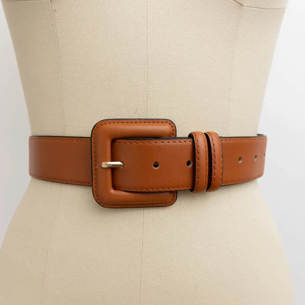 Square Buckle Belt