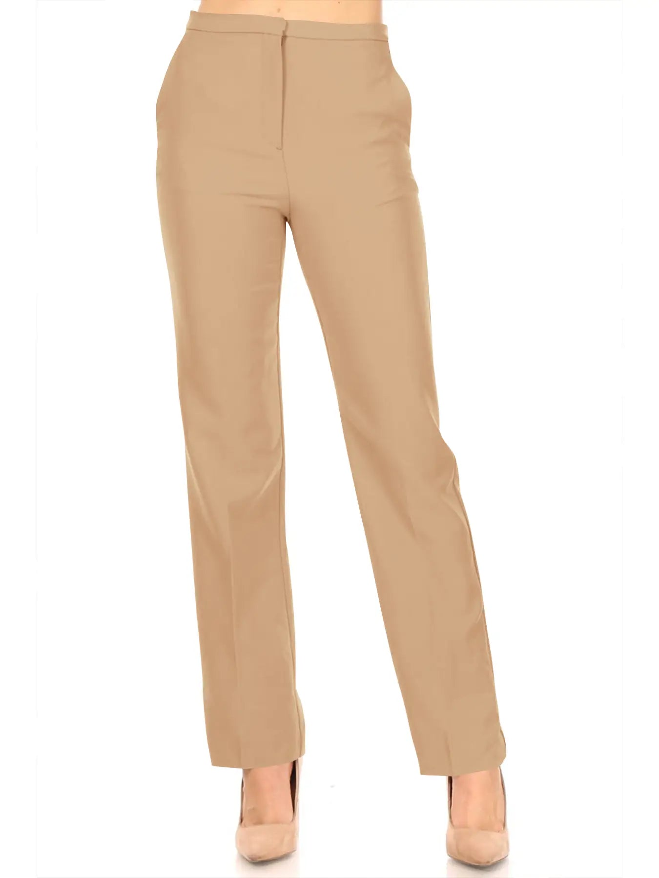 Straight Slim Slack Pants